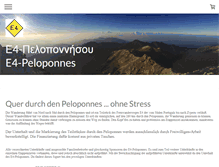 Tablet Screenshot of e4-peloponnes.info